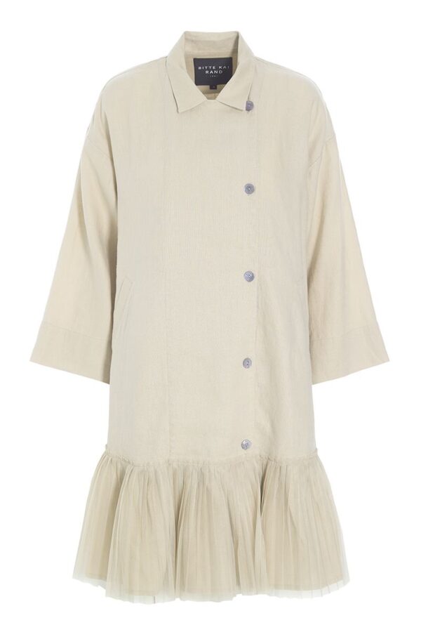 Jurk Oversized Lazy Linen Ivory