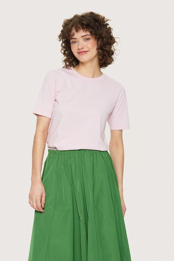 T-shirt halve mouw Osaka Organic Cotton Pale Pink