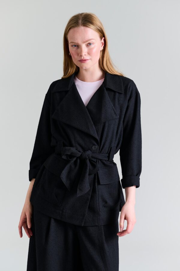 Jacket Bouclino Black - Afbeelding 3
