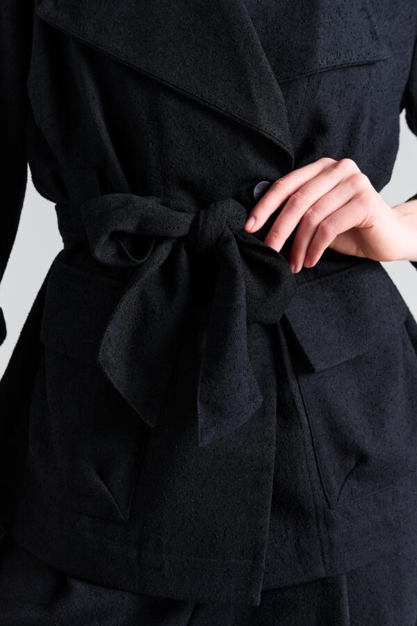 Jacket Bouclino Black - Afbeelding 2
