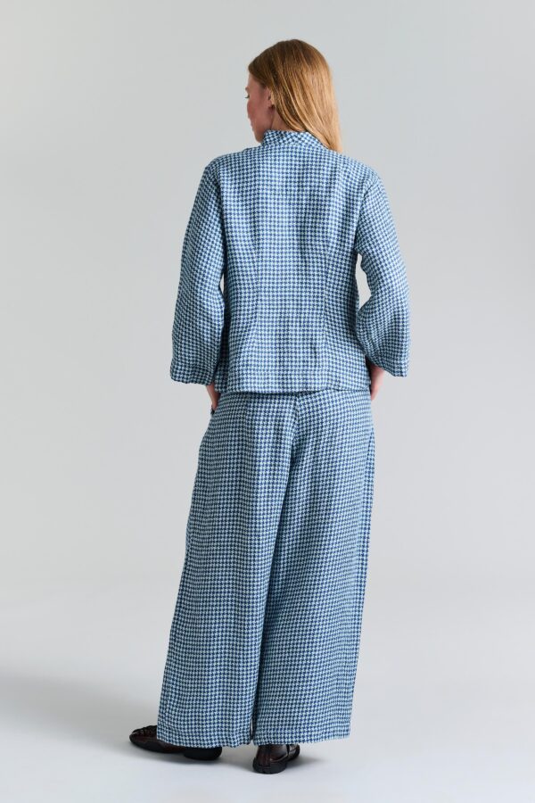 Jacket Chesu Bleu/Green Jade Pepita - Afbeelding 3