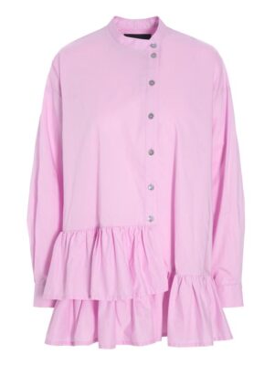 Shirt Met Ruches Core Cotton Candyfloss