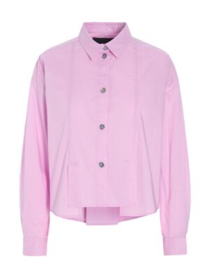 Shirt Met Plooien Core Cotton Candyfloss