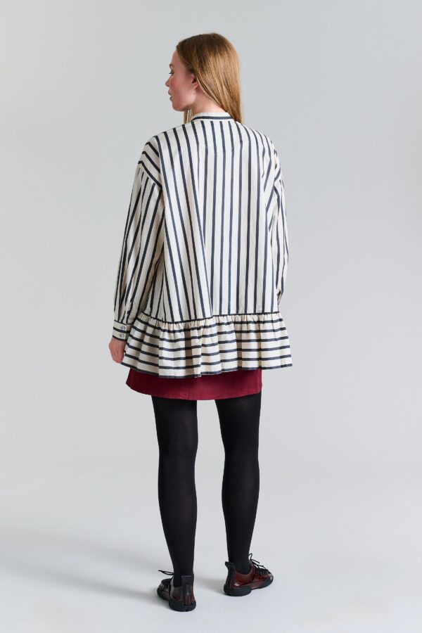 Bloes met Ruches Pirate Stripe - Afbeelding 2