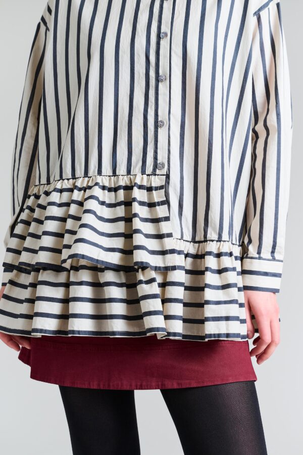 Bloes met Ruches Pirate Stripe - Afbeelding 4