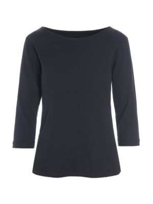Bloes met 3/4 mouwen Naibu Rib Black