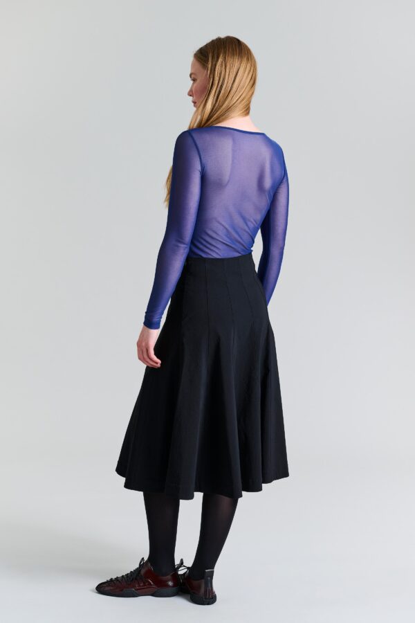 T-shirt met Gaas Fukashi Twilight Bleu - Afbeelding 3
