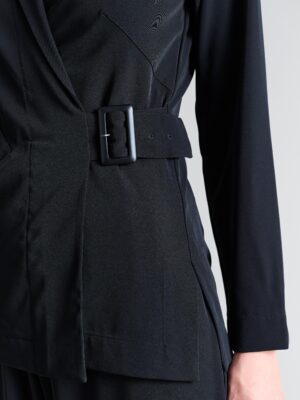 T-shirt met Gaas Fukashi Black