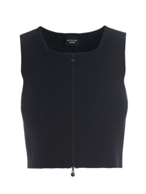Top Mouwloos Saku Black