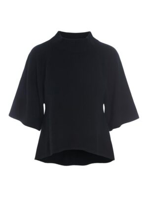 Bloes met Hoge Hals Could Cashmere Black