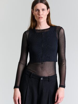 T-shirt met Gaas Fukashi Black
