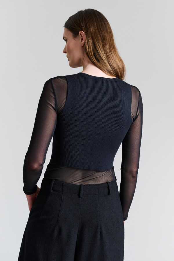 T-shirt met Gaas Fukashi Black - Afbeelding 6