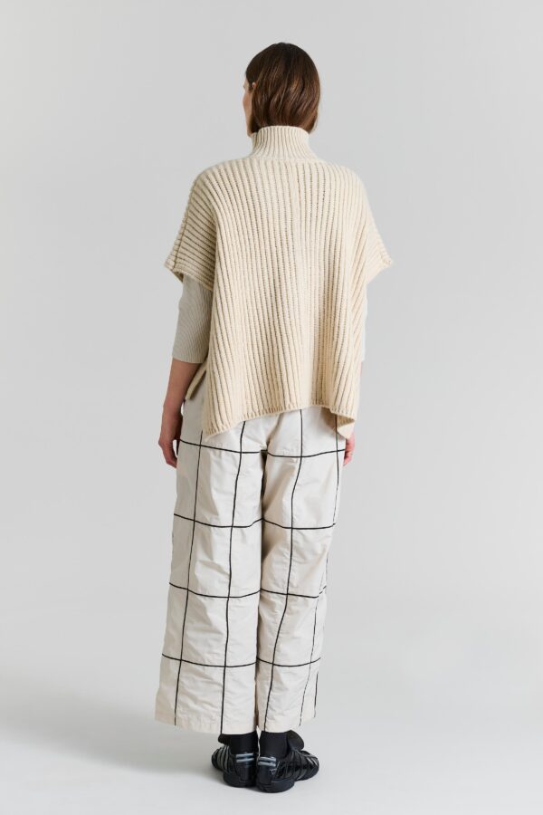 Bloes Hoge Hals Nitto Ivory - Afbeelding 4