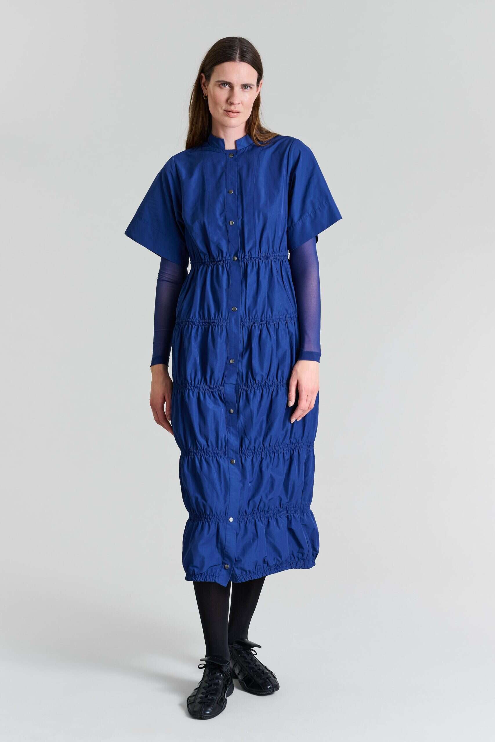 14689 Jurk Fukkura Twilight Bleu