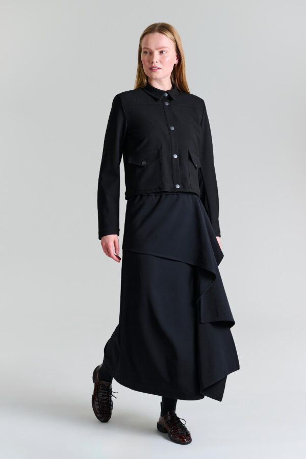 Jasje Kort Noru Black - Afbeelding 2