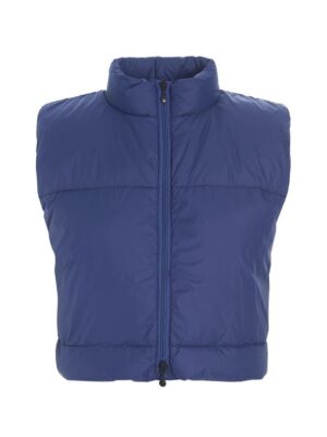 Vest Kort Feather Down Twilight Bleu