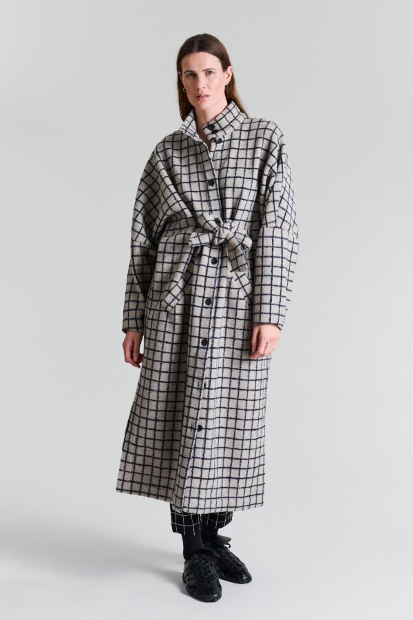 Jas Oversized Woolen Wire