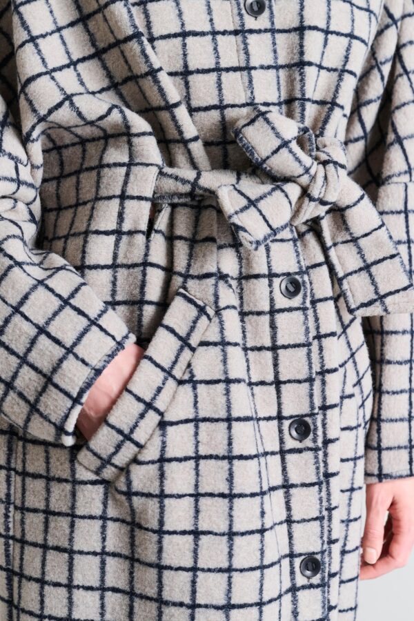 Jas Oversized Woolen Wire - Afbeelding 3