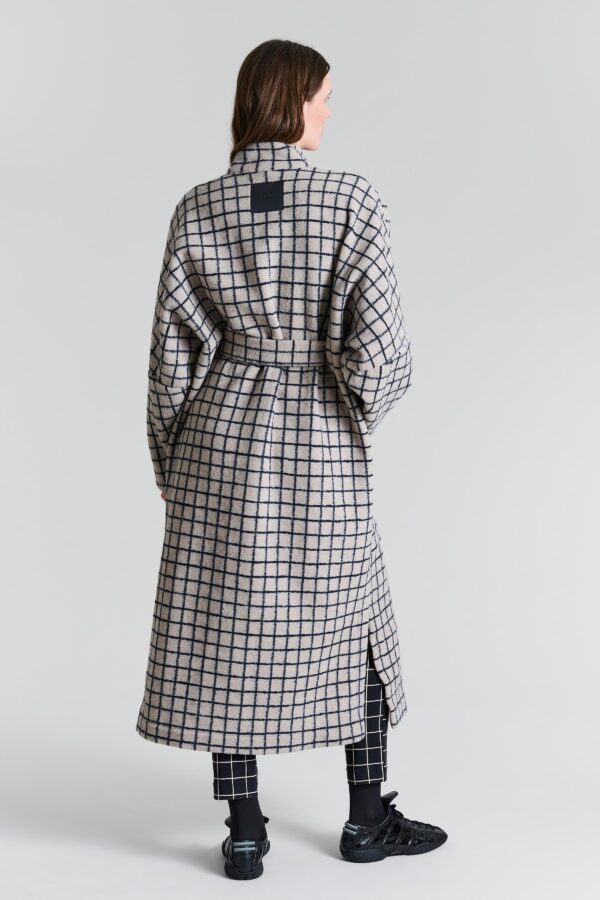 Jas Oversized Woolen Wire - Afbeelding 2
