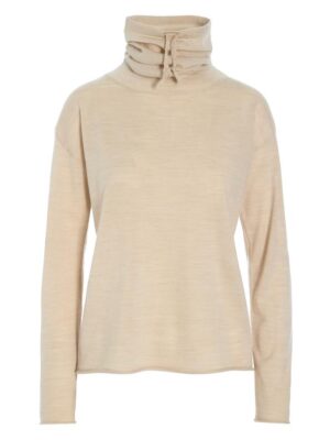 Blouse Hoge Hals Nisu Ivory