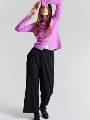Blouse Hoge Hals Kebukai Rhubarb
