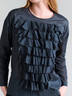 Blouse Washi Voile Pirate Black