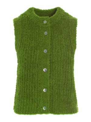 Blouse Mouwloos Fuwatto Ginko Green