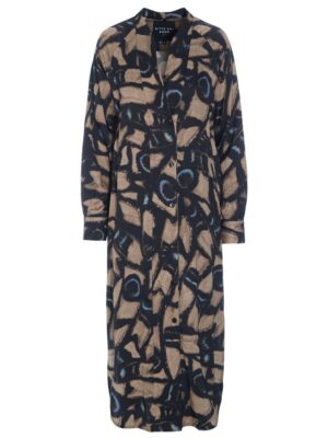 14932 FSC Dress Kuhaki Butterfly Mosaic