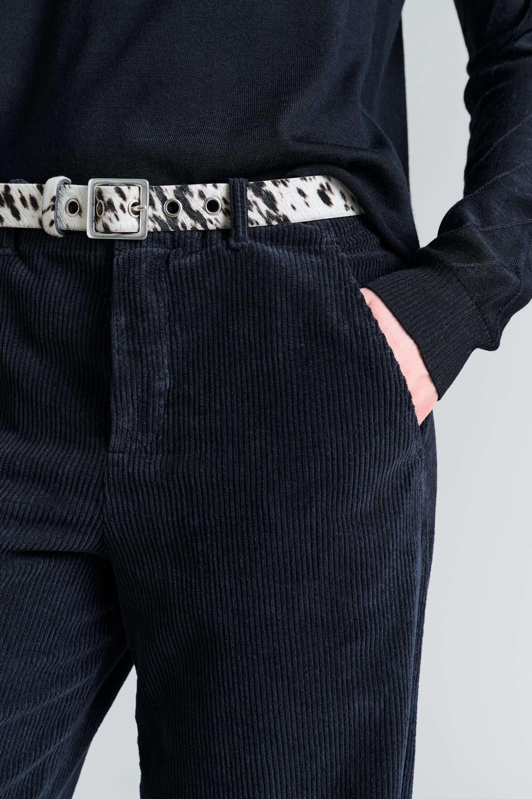 14814 Broek Lang Berubetto Black - Afbeelding 4