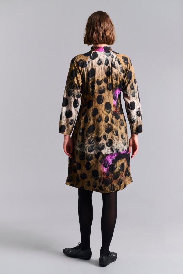 14959 FSC Raglan Dress Haru Eye of the tiger - Afbeelding 3