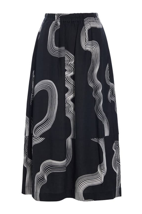 Hikazu Skirt Waves 14993-9393