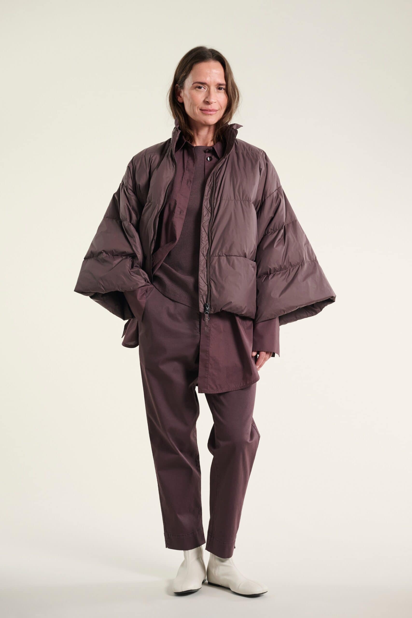 Feather Down Jacket With Collar Raisin 15053-2158 - Afbeelding 2