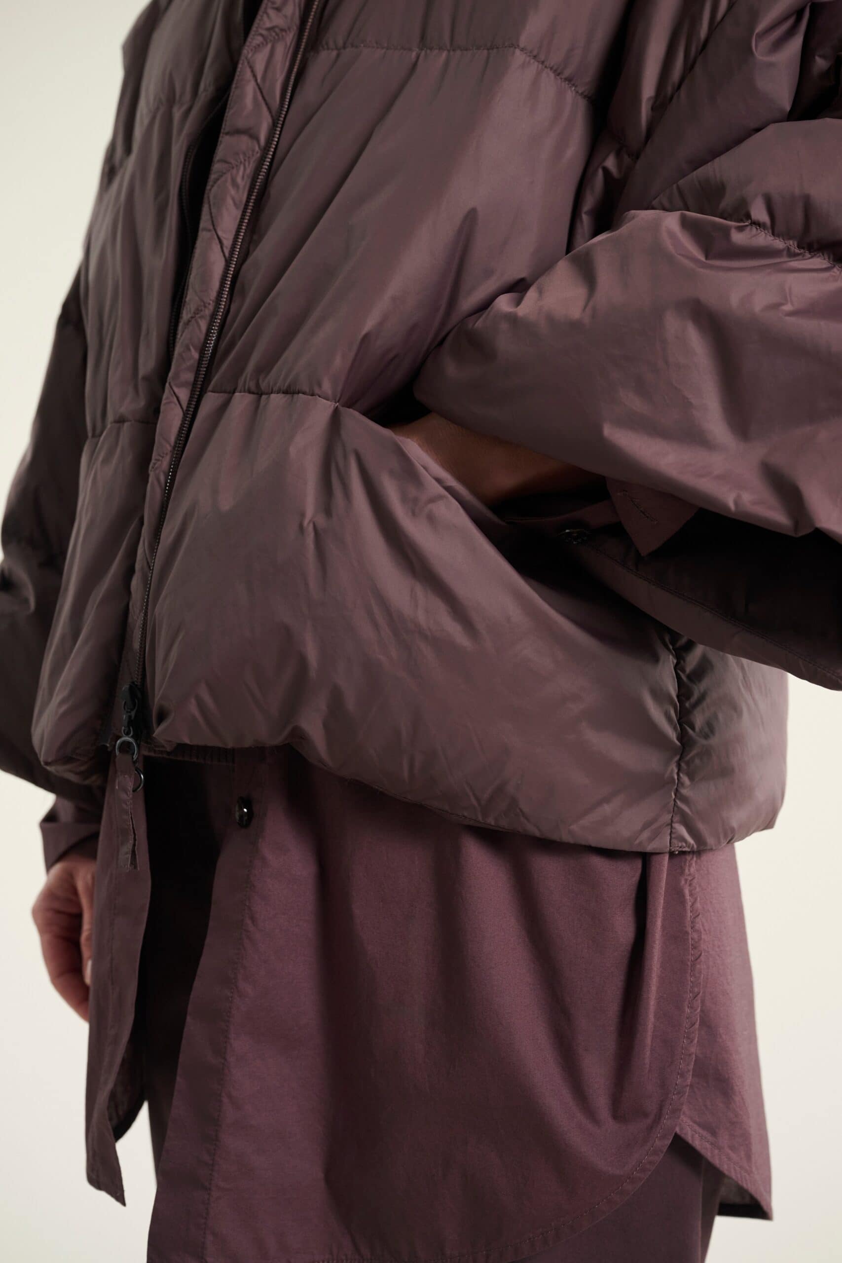 Feather Down Jacket With Collar Raisin 15053-2158 - Afbeelding 4