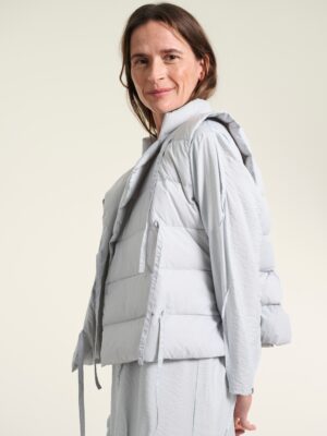 Feather Down Waistcoat Tender Bleu 15054-6041