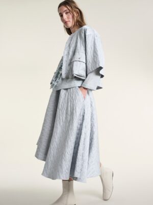 Baburu Jacket with Zipper Tender Bleu 15008-6041