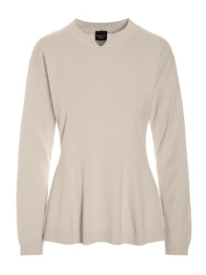 Saku Long Sleeved Blouse Ivory 15079-1037