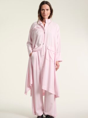 Samui High Neck Dress Chalk Pink 15113-8066