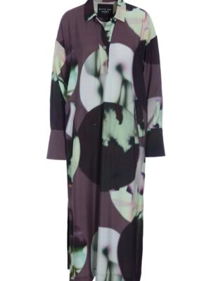 Tsuki V-Neck Dress Lunar Eclipse 15136-9398