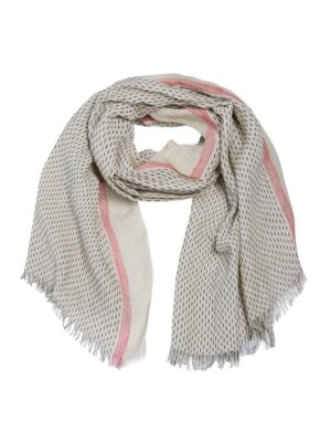 Stitch Scarf Ivory/Stitch 15182-9401
