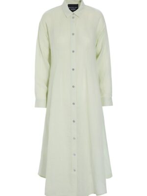 Ora Shirtdress Lime Cream 15146-7110