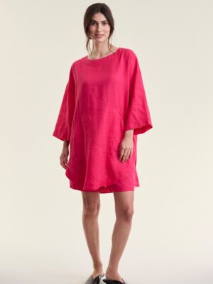 Airy Linen Tunic Rhodonendron 15194-8069