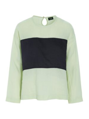 Ora Blouse Lime Cream 15147-7110